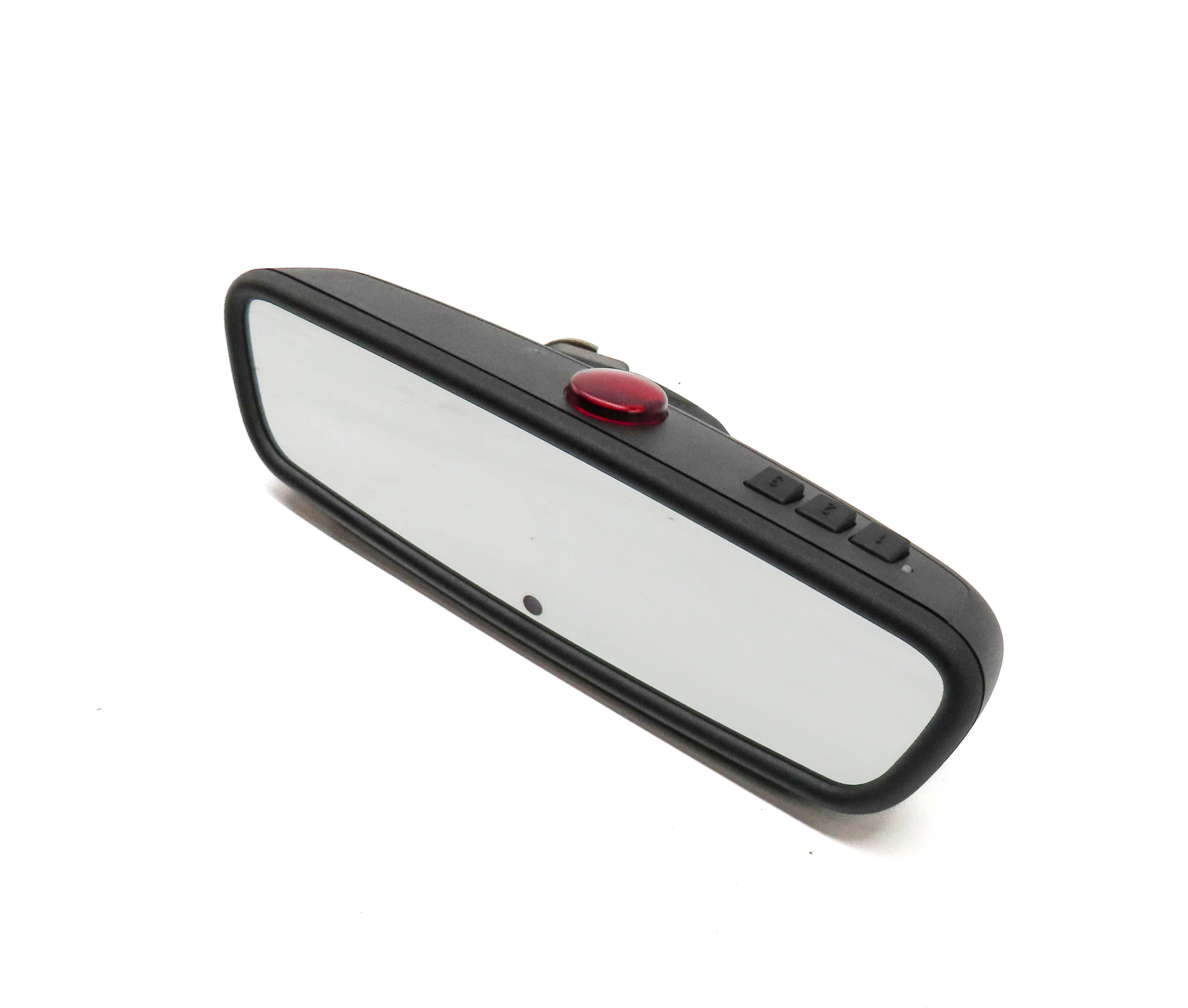 2007 BMW 550I (E60) REARVIEW REAR VIEW MIRROR w/ AUTO DIM HOMELINK (Black) — exact item pictured